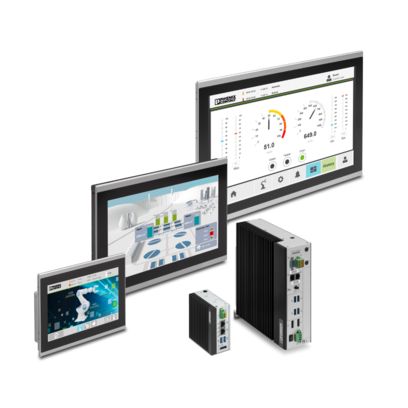 HMI panels and industrial PCs