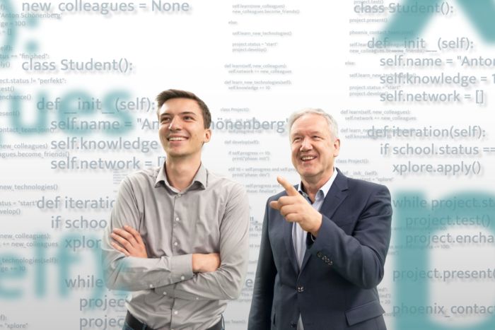 Anton Schönenberg and Klaus Hengsbach