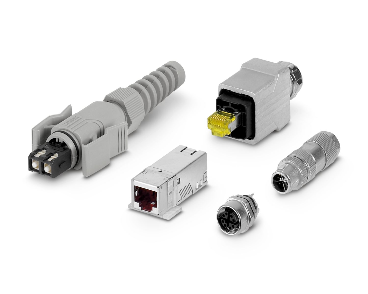 Conectores para datos para altas velocidades de transmisión en la industria y numerosas aplicaciones de infraestructuras