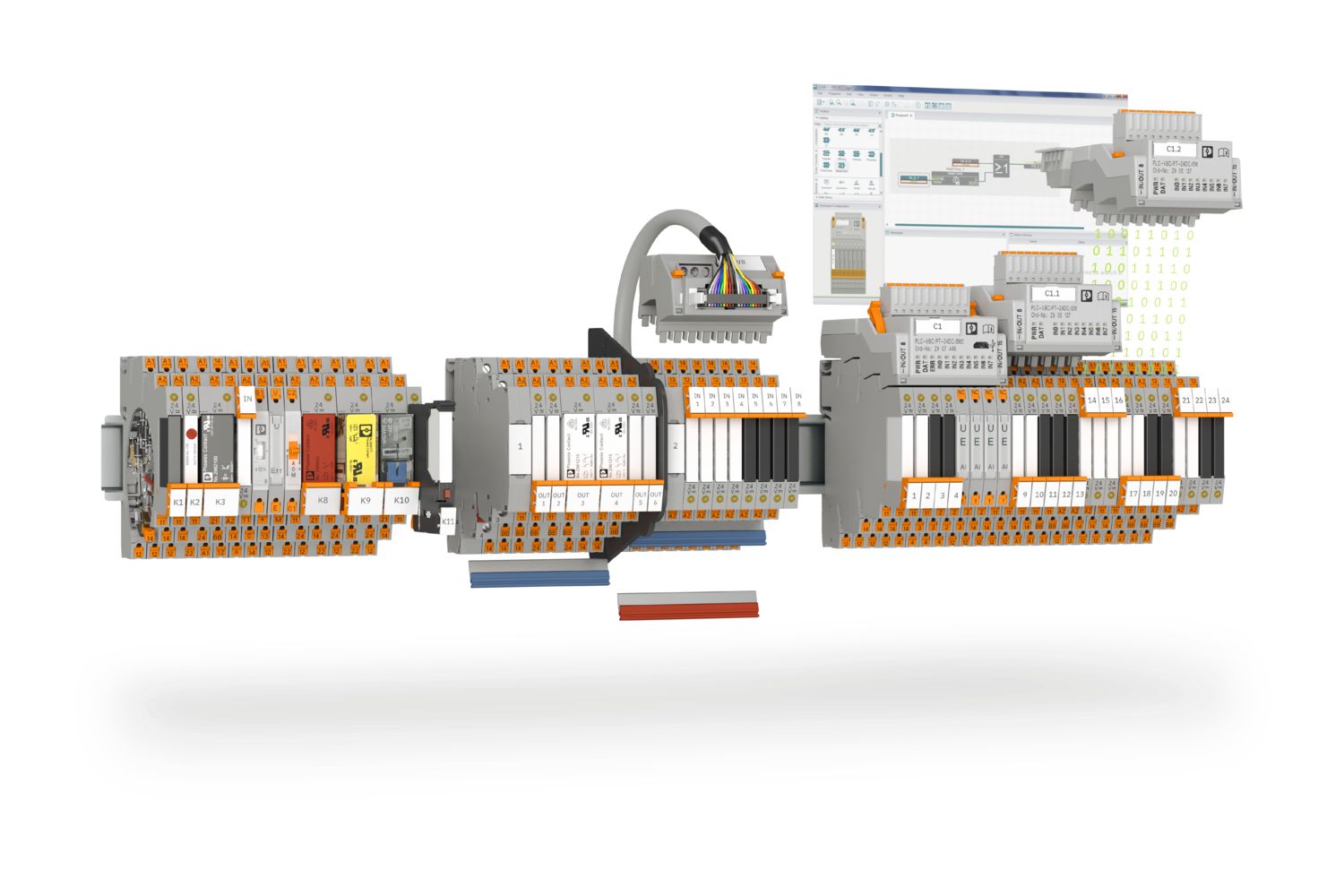 Highly compact relay modules