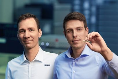 Arndt Schafmeister and Sebastian Stamm, Development Engineers at Phoenix&nbsp;Contact