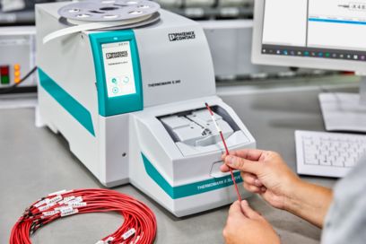 Cable and wire marking with shrink sleeve