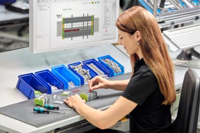 Terminal strip assembly