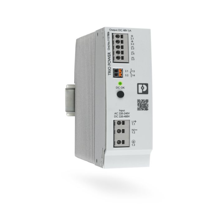 Power supply with standard functionality