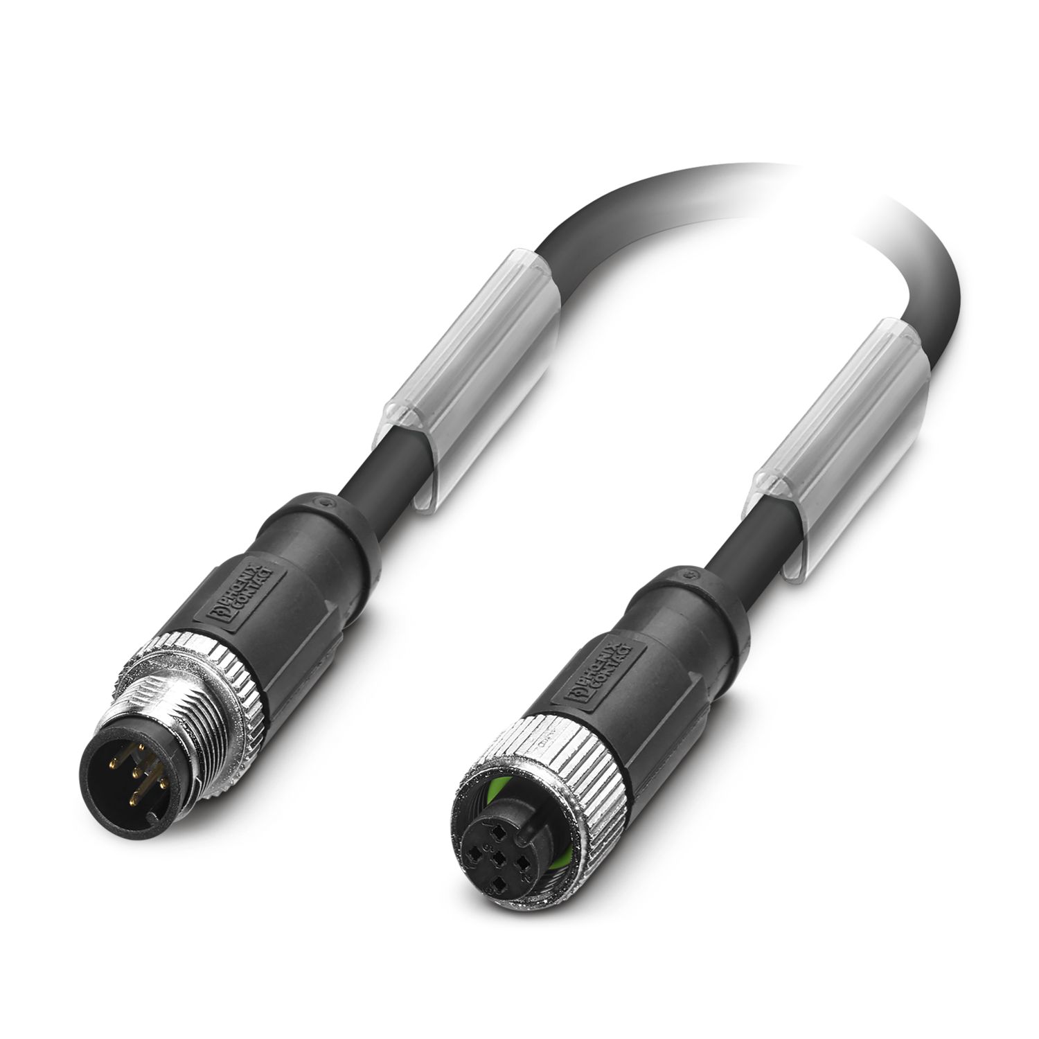 SAC-5P-M12MS/10,0-PUR/M12FS SH - Sensor/actuator cable SAC-5P-M12MS/10,0-PUR/M12FS SH - Sensor/actuator cable