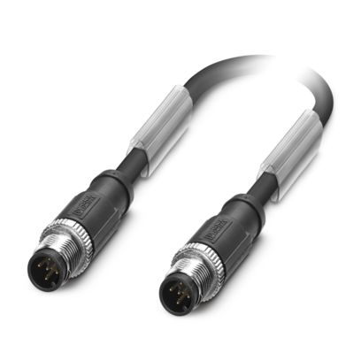 SAC-5P-M12MS/3,5-PUR/M12MS SH - Sensor-/Aktor-Kabel