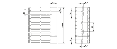 行线槽-CD 40X80 CN