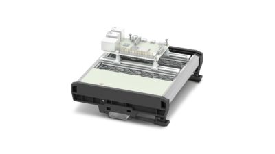 Sistema de sujeción flexible de placas de circuito impreso para perfiles extruidos UM
