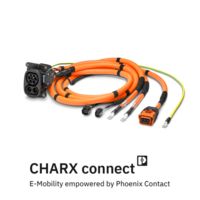 Individually assembled CHARX&nbsp;connect&nbsp;universal CCS charging inlets