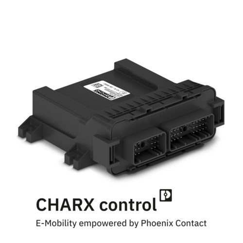 CHARX control vehicle обеспечивает высокоуровневую связь (TCP/IP) по Powerline (PLC) между зарядной станцией постоянного тока и электромобилем
