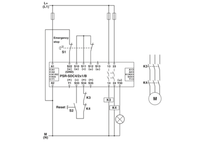 安全继电器-PSR-SCP- 24DC/SDC4/2X1/B