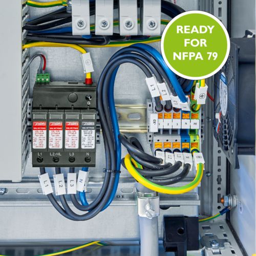 NFPA79対応SPD 米国向け産業機械のサージ保護要求 | Phoenix Contact