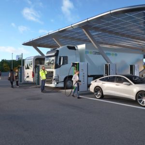 2025: High Power Charging is redefined with the second generation of cooled HPC charging cables. The improved cooling concept enables charging powers of up to 1,000 kW. This makes CCS-based HPC charging an attractive option for utility vehicles too.
