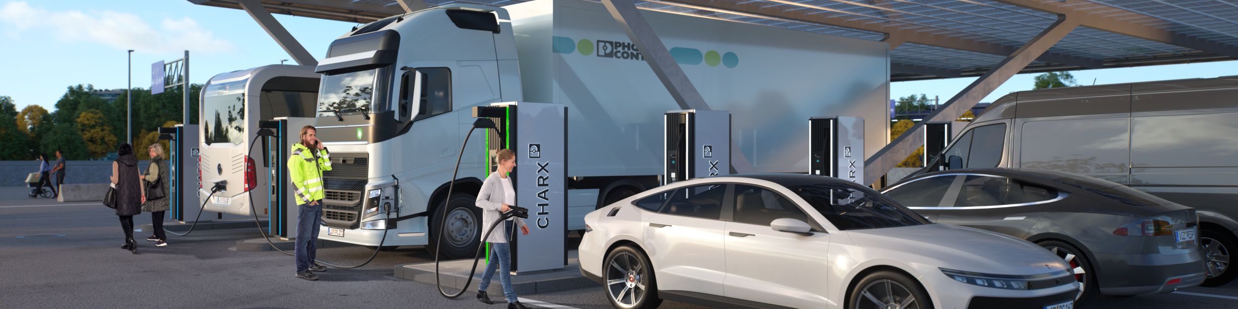 Fast charging park