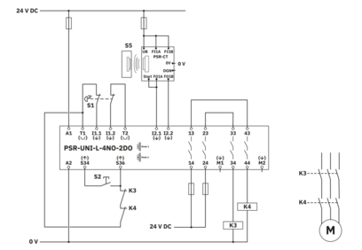 安全继电器-PSR-UNI-L-2X2NO-2DO-24DC-PI