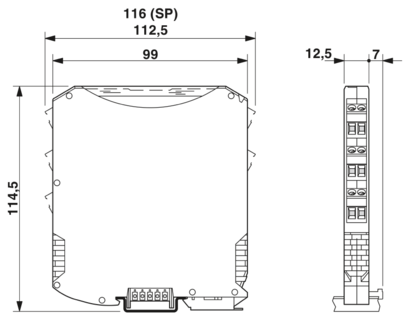 温度测量变送器-MACX MCR-1TS-I-OLP-SP