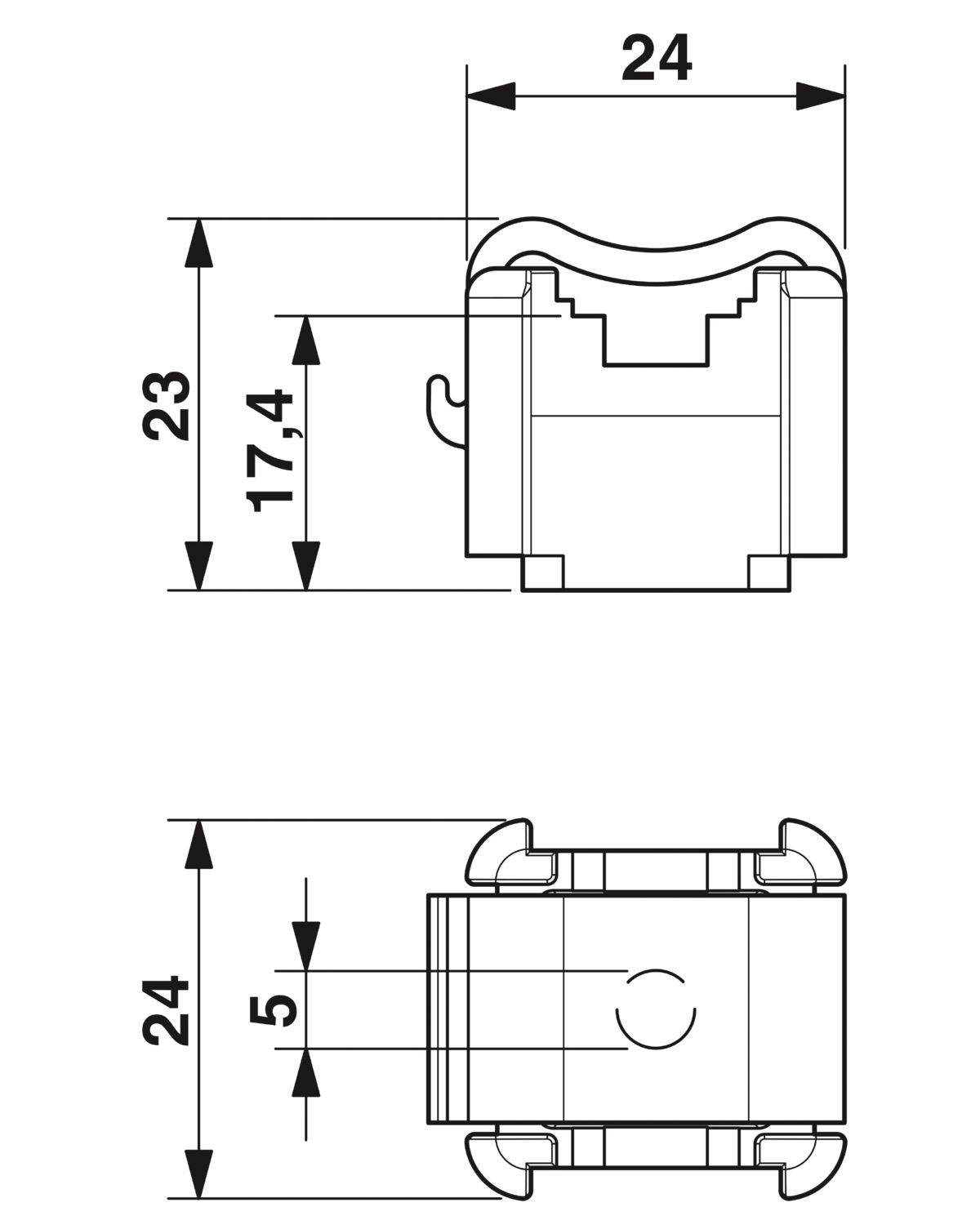 AB/SKS - Support bracket - 3240224 | Phoenix Contact