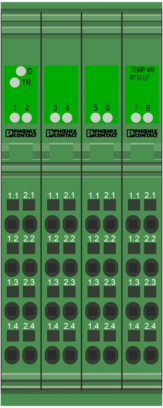 温度模块-IB IL TEMP 4/8 RTD/EF-PAC
