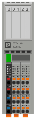 温度模块-AXL F RTD4 XC 1H