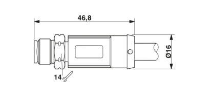 网络电缆-VS-M12MSD/2,0-93X/M12MSDOD