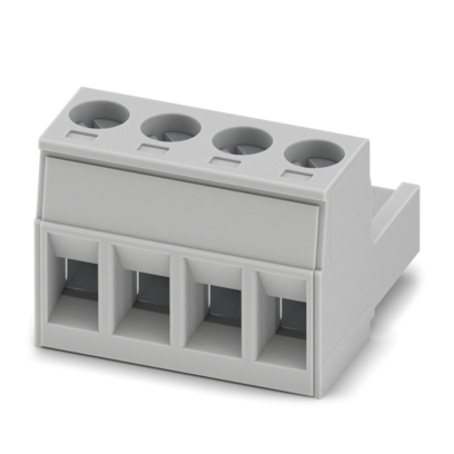 PCB 插拔式连接器-MSTB 2,5/ 4-ST GY