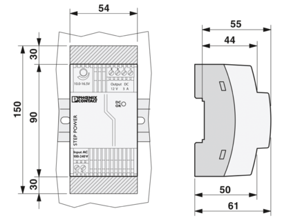 电源-STEP-PS/ 1AC/12DC/3
