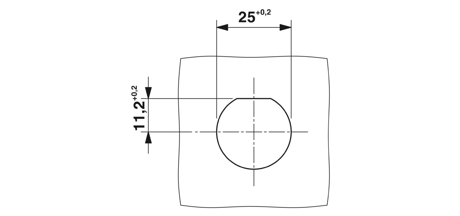 QPD W 3PE2,5 6-10 M25 FC BK - Panel feed-through - 1582166 QPD W 3PE2,5 6-10 M25 FC BK - Panel feed-through - 1582166