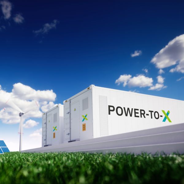 Power-to-X: turbină eoliană, instalație solară și de electroliză