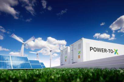 Elektrolysør med vind- og solsystemer