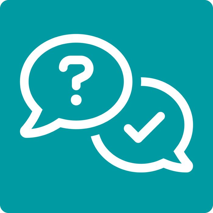 Question and answer icon