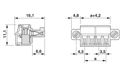 PCB 插拔式连接器-MC 1,5/13-STF-3,5